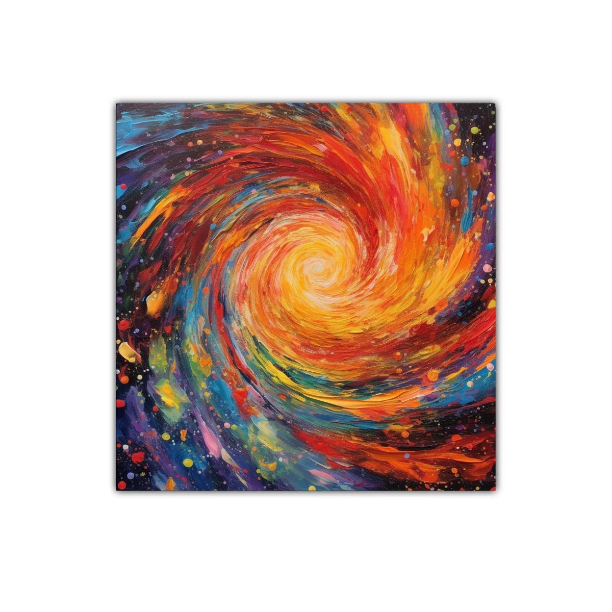 Explosión Cósmica de Color en Movimiento Vibrante — imagen principal