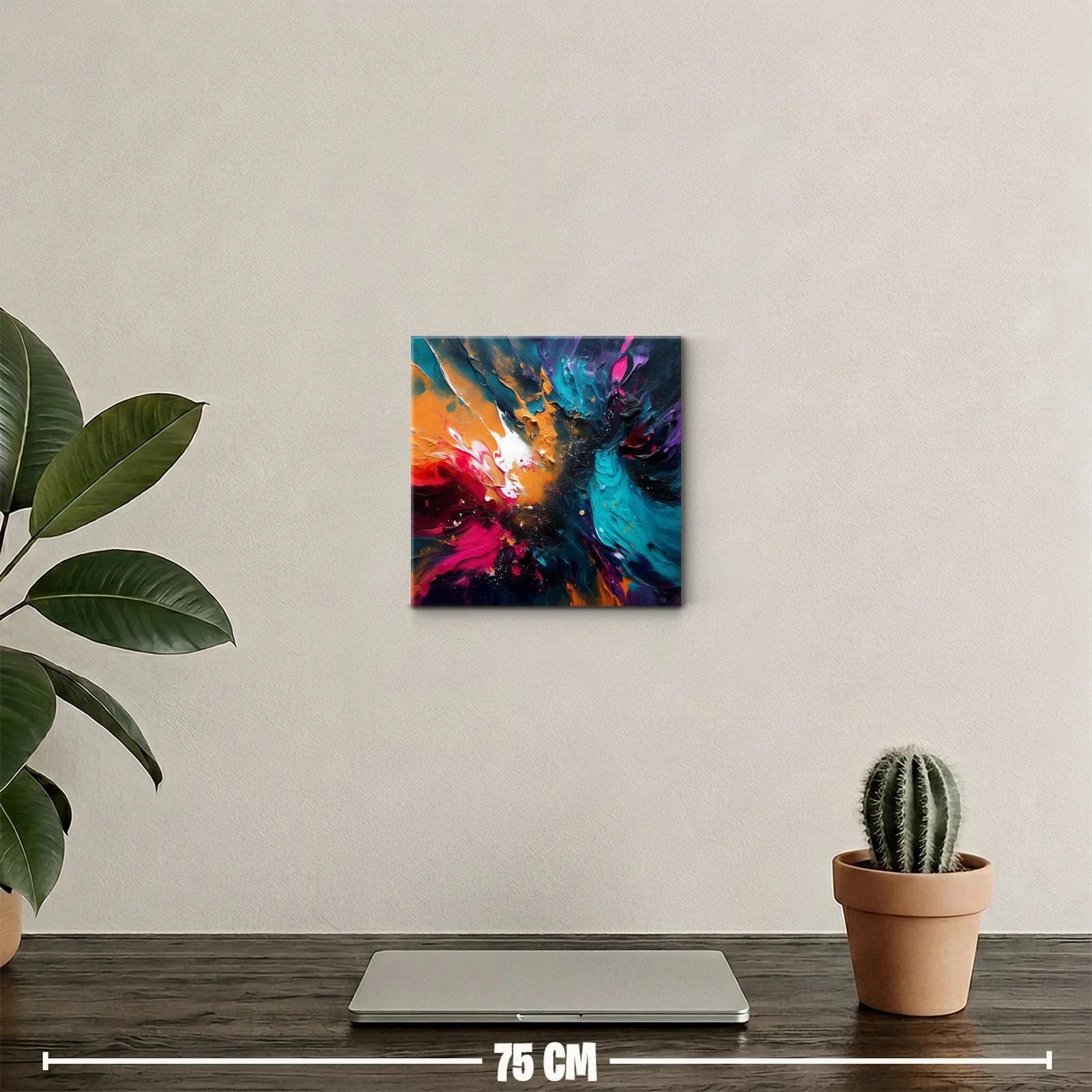 Explosión de colores vibrantes para un espacio dinámico — miniatura 2