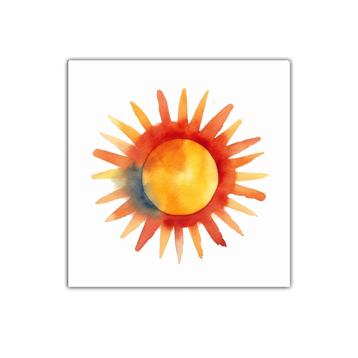 Sol vibrante en tonos cálidos para ambientes luminosos