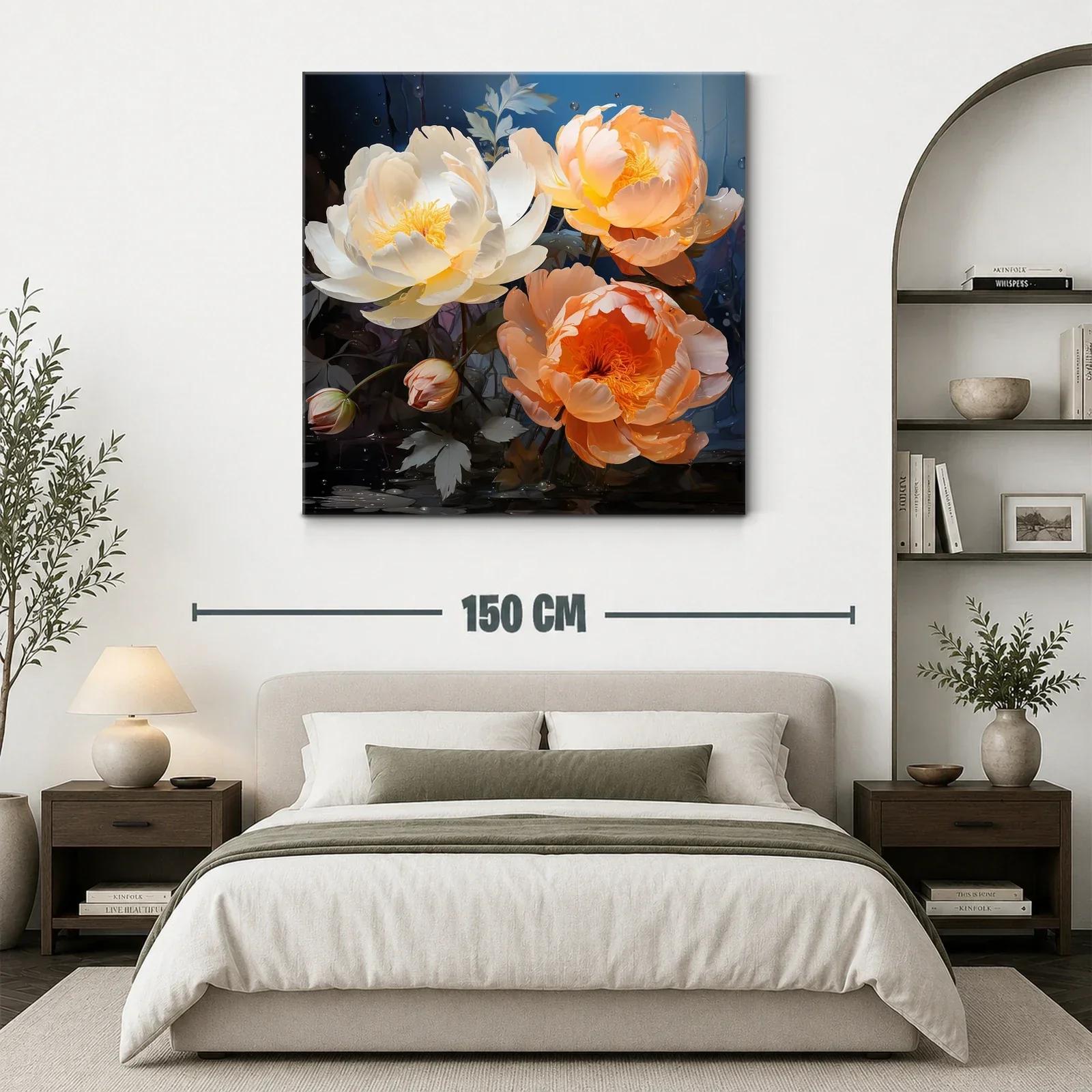 Elegancia floral en tonos cálidos y suaves — miniatura 3