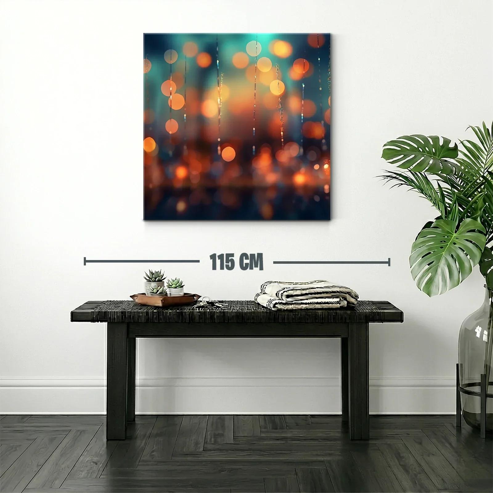 Luces abstractas cálidas para ambiente acogedor y moderno — miniatura 2