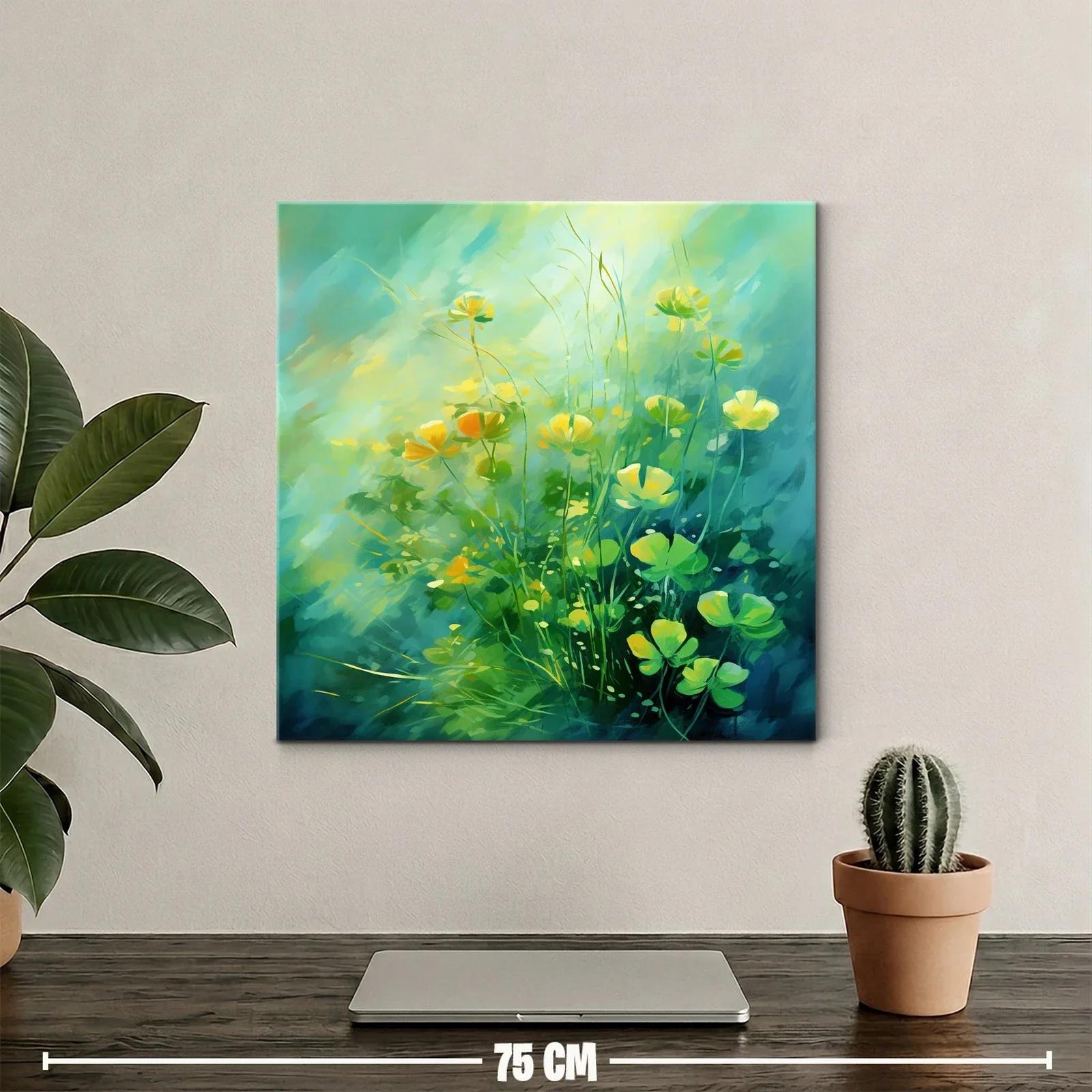 Ramillete de flores amarillas con luz natural vibrant — miniatura 2