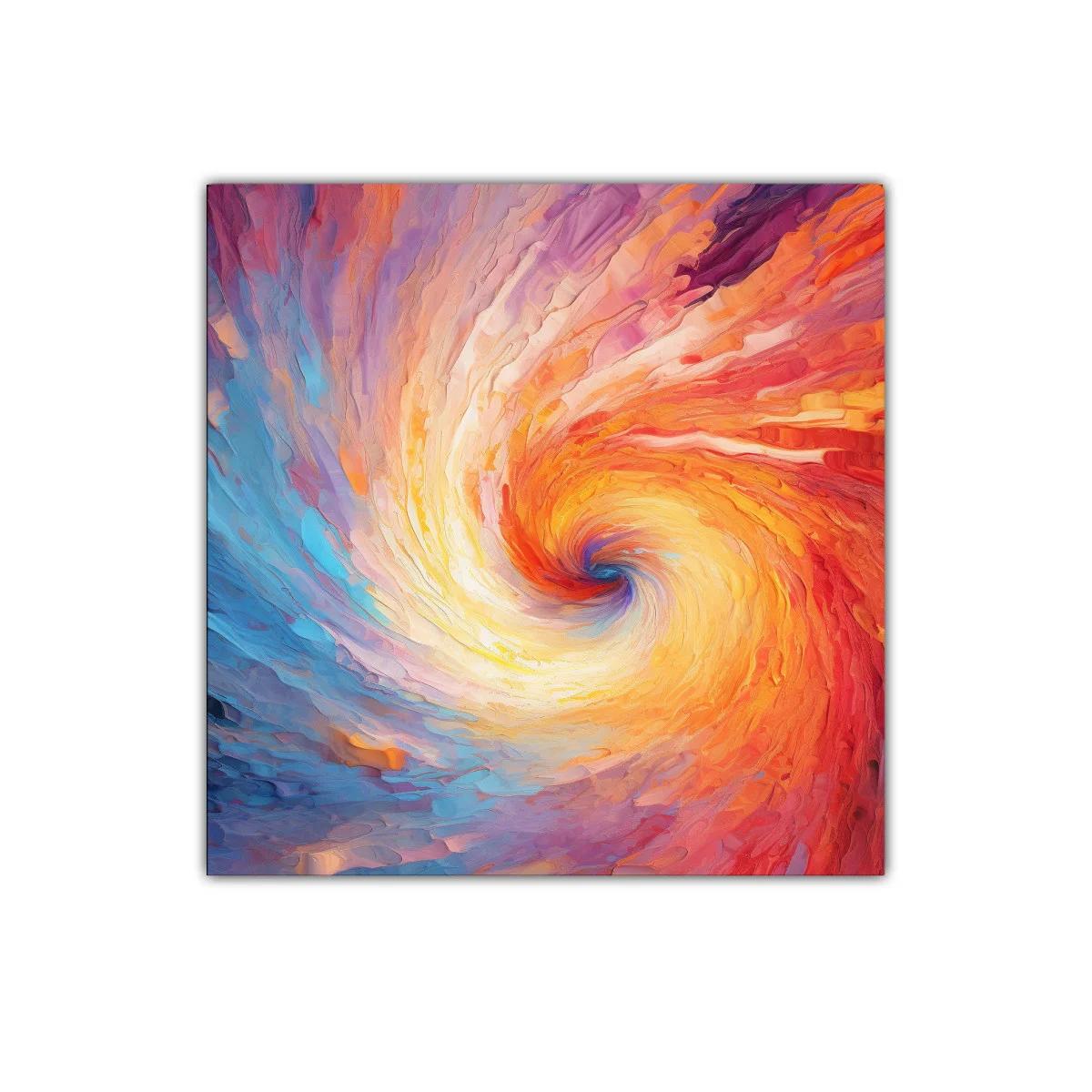 Torbellino de colores vibrantes en movimiento dinámico — imagen principal