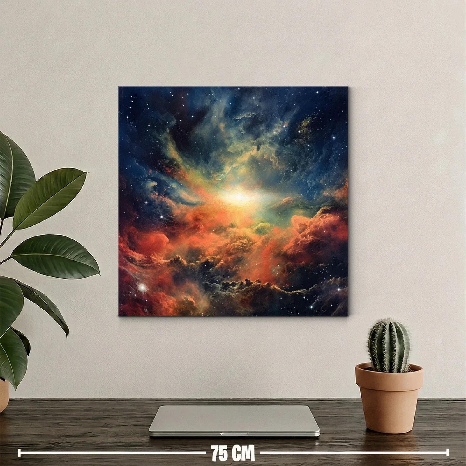 Explosión Cósmica en Cielo Estrellado Intenso — miniatura 2