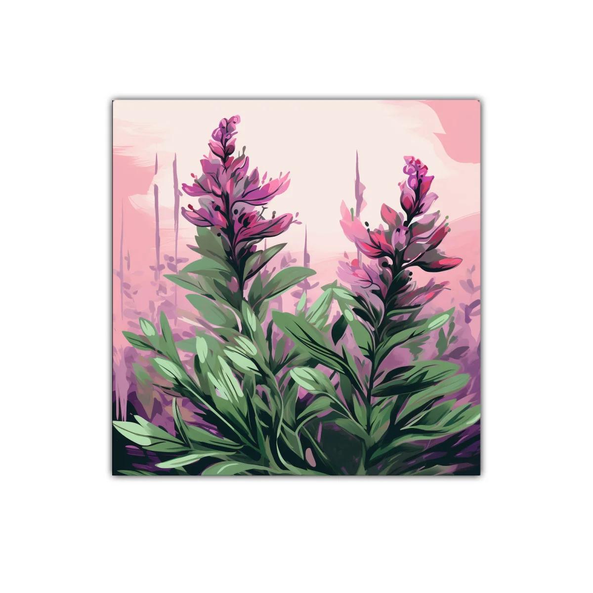Elegancia floral en tonos rosas y verdes vibrantes — imagen principal