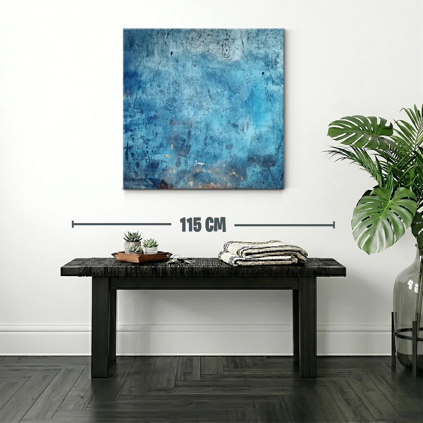 Inspiración abstracta en tonos azules y grises — miniatura 2