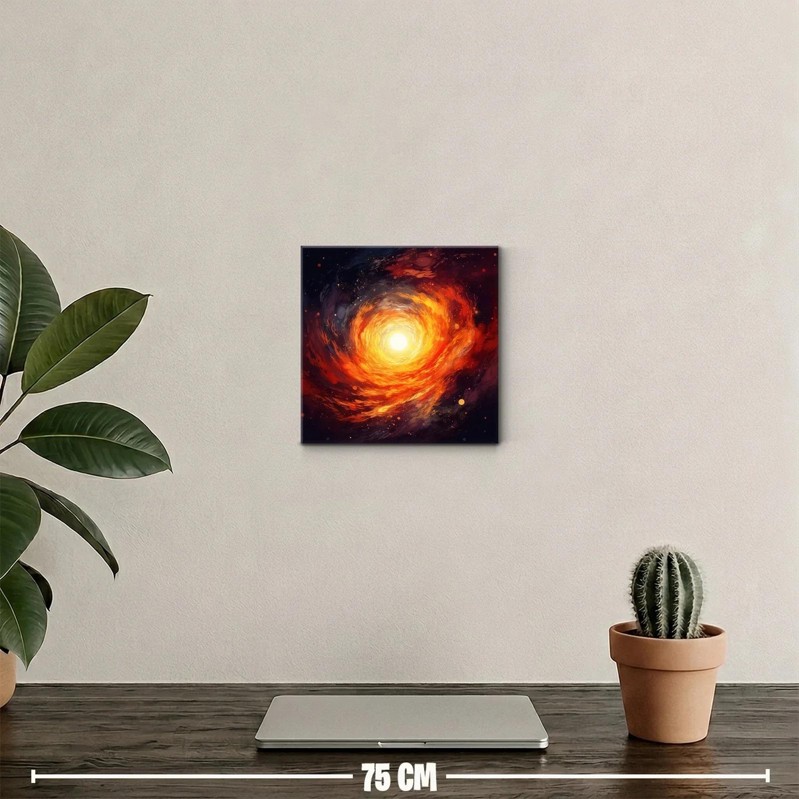 Explosión de luz y color en espiral cósmica vibrante — miniatura 2