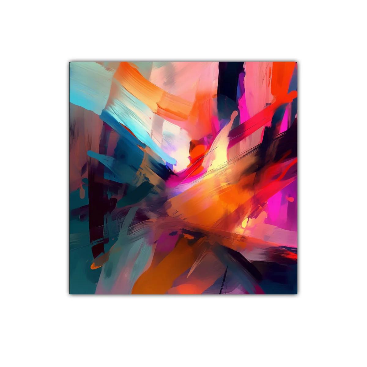 Explosión dinámica de color y energía abstracta vibrante — imagen principal
