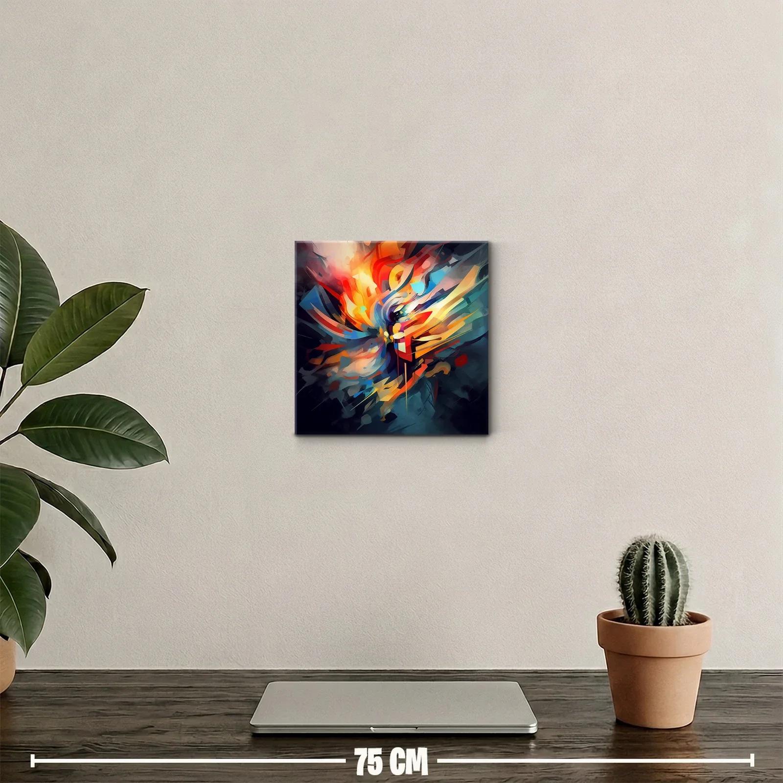 Explosión de color y formas abstractas vibrantes — miniatura 2