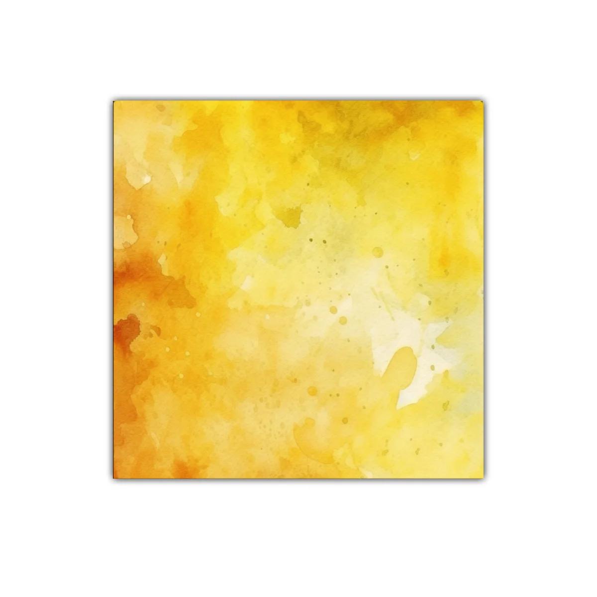 Cuadro abstracto en tonos cálidos y dorados luminosos — imagen principal