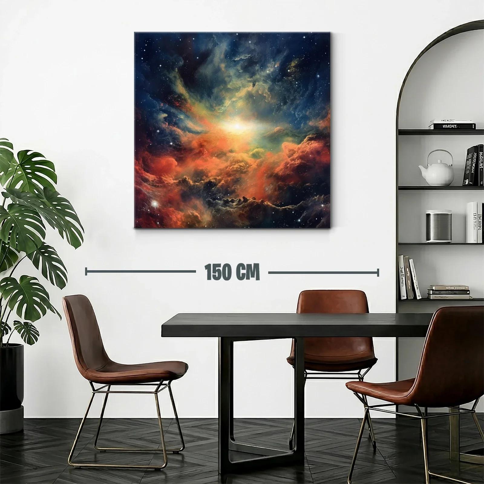 Explosión Cósmica en Cielo Estrellado Intenso — miniatura 2