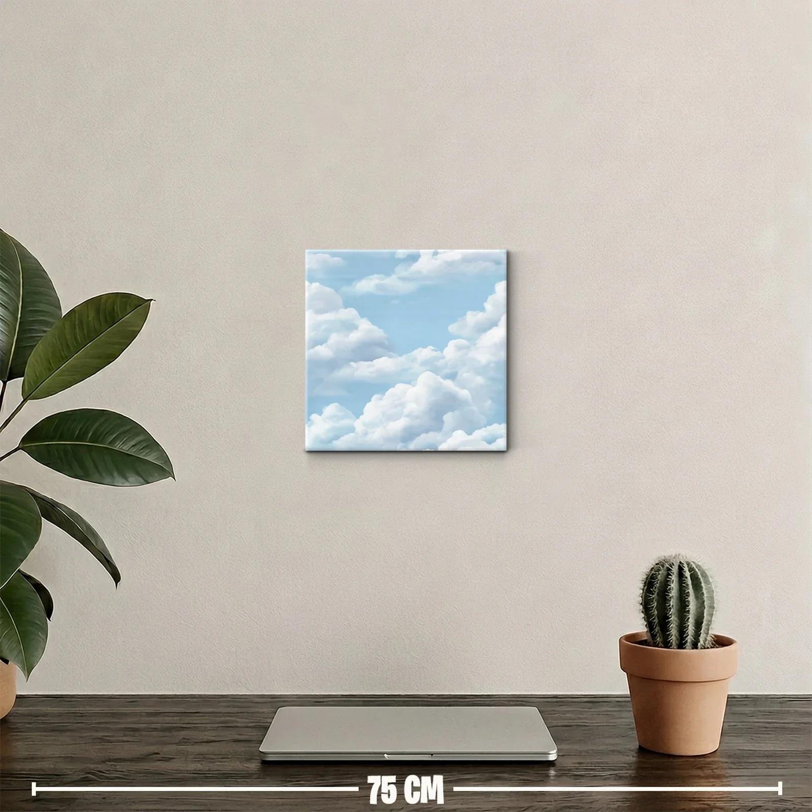 Cuadro decorativo de nubes en cielo azul sereno — miniatura 2