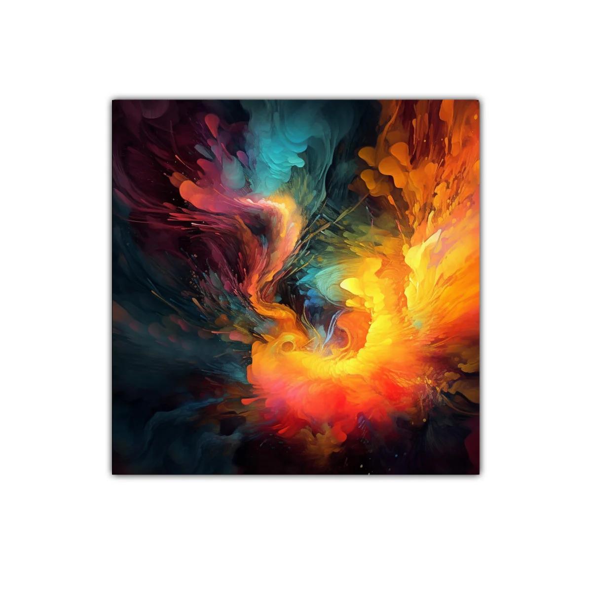 Explosión de color vibrante y energía dinámica — imagen principal