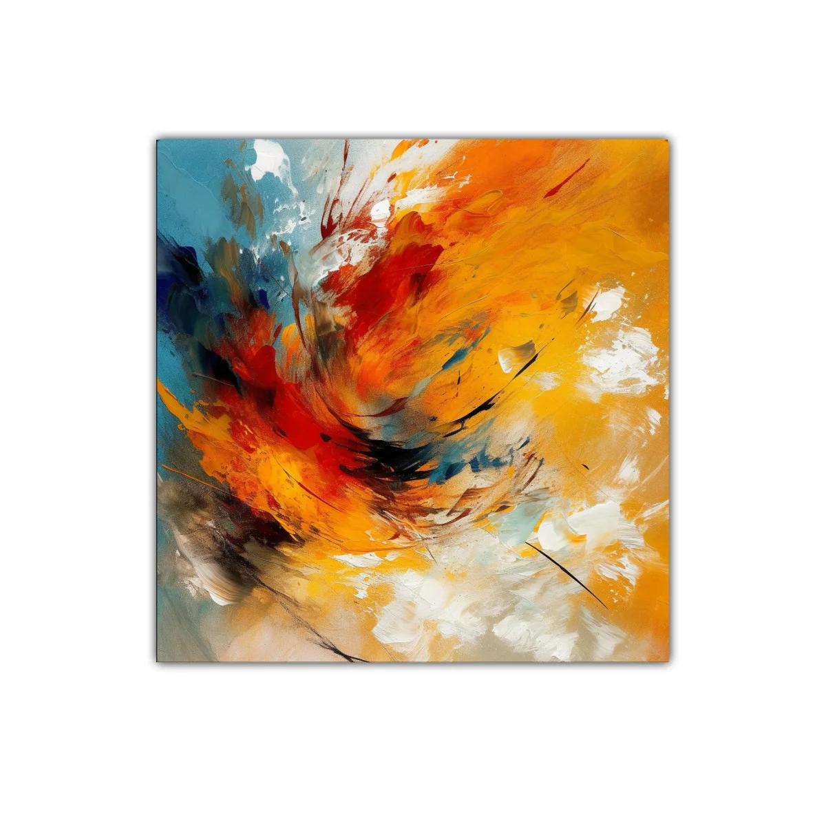 Explosión de color vibrante en diseño abstracto dinámico — imagen principal