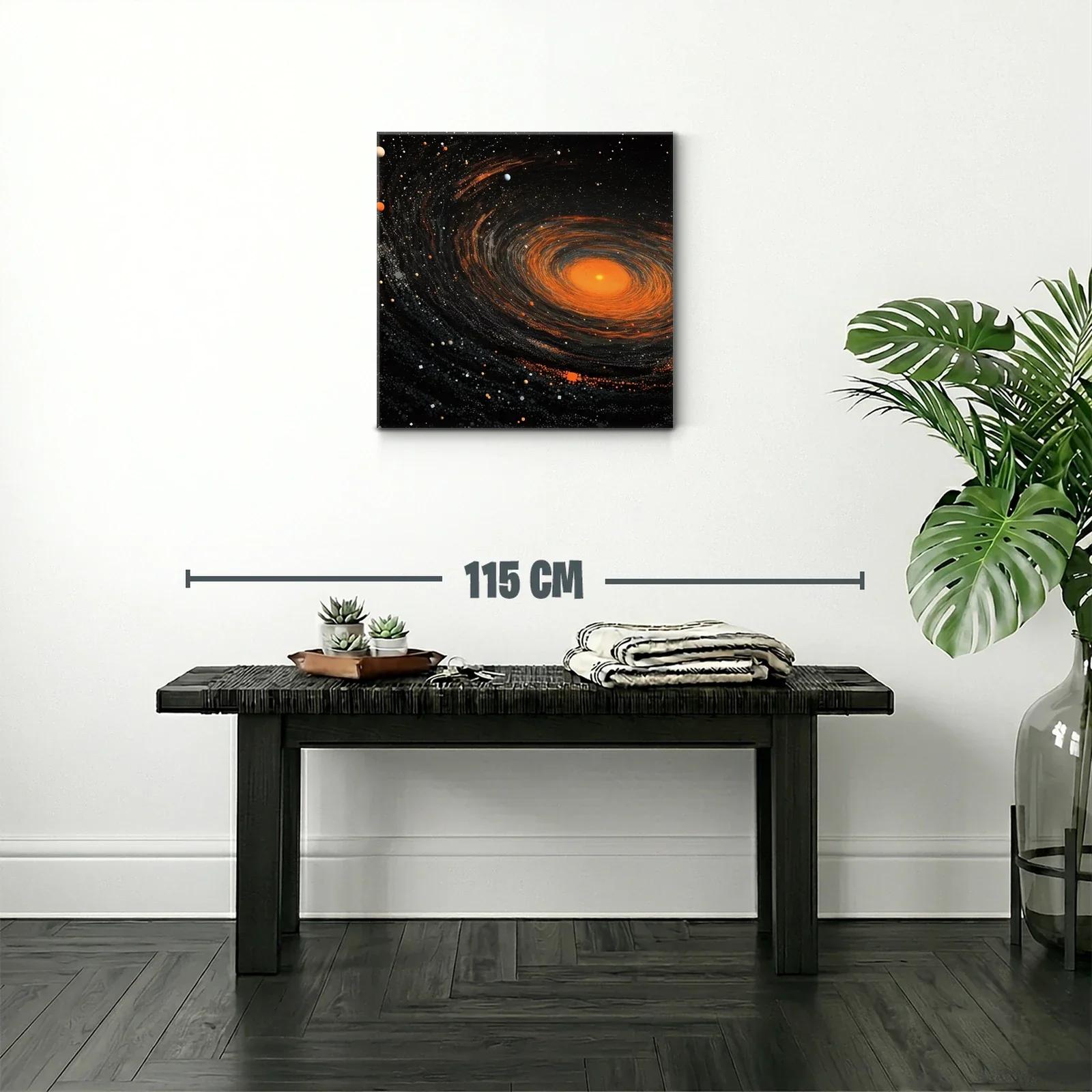 Galaxia Espiral con Luminiscencia Cálida — miniatura 2
