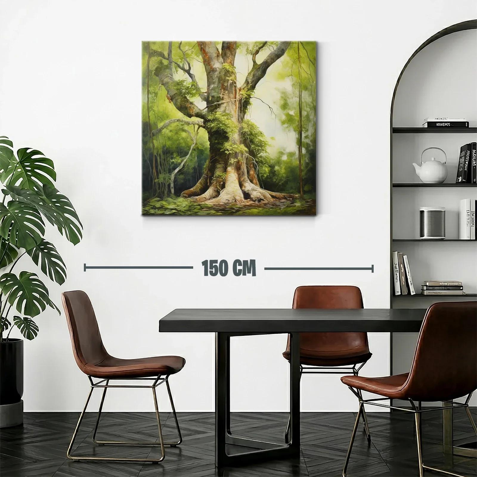 Imponente árbol que simboliza fuerza y conexión natural — miniatura 2