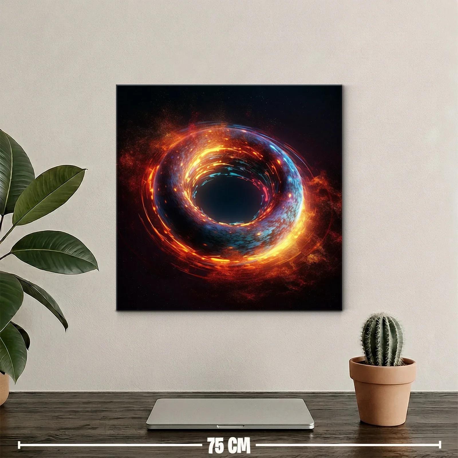 Explosión de energía cósmica en espiral vibrante — miniatura 2