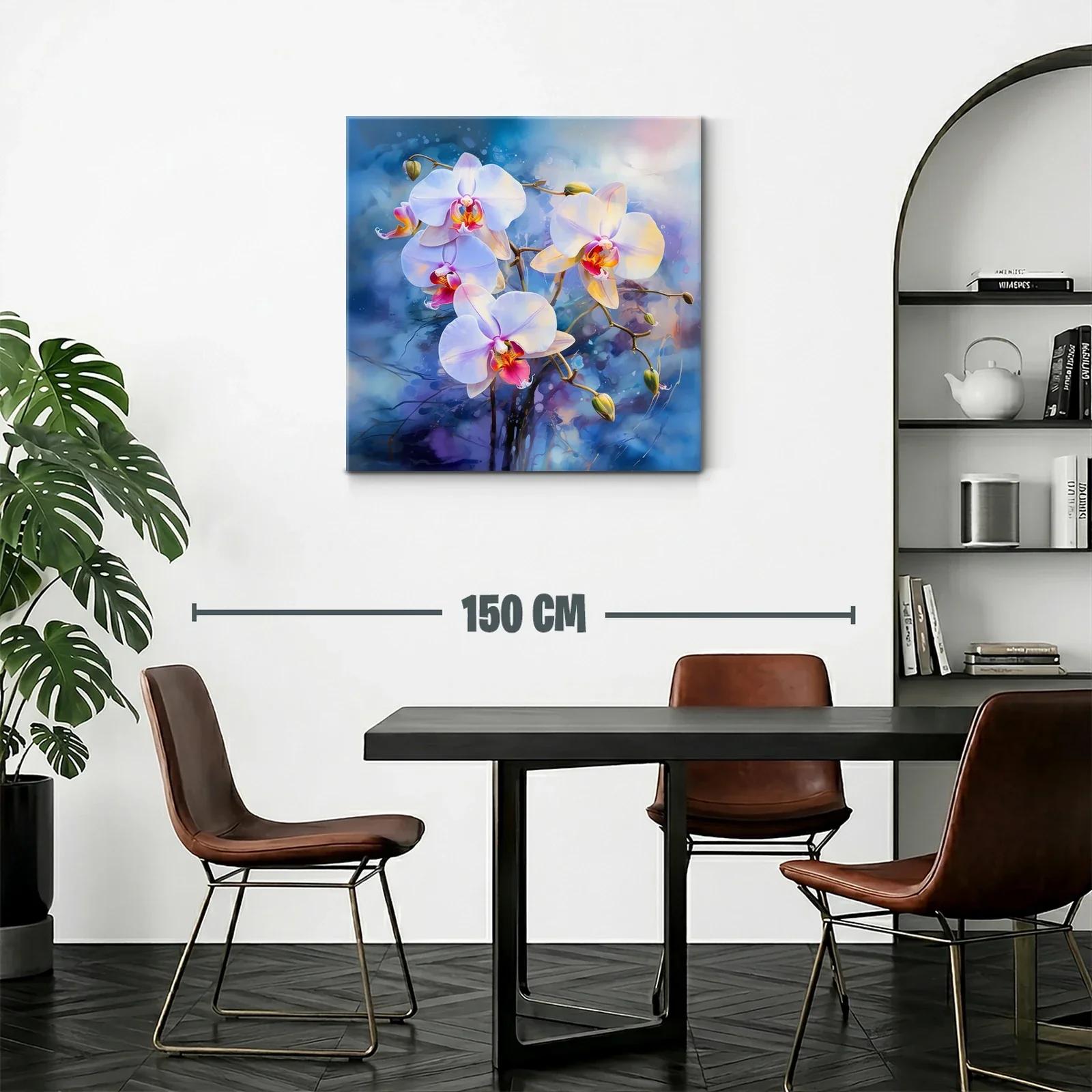 Orquídeas blancas en ambiente onírico y sereno — miniatura 2