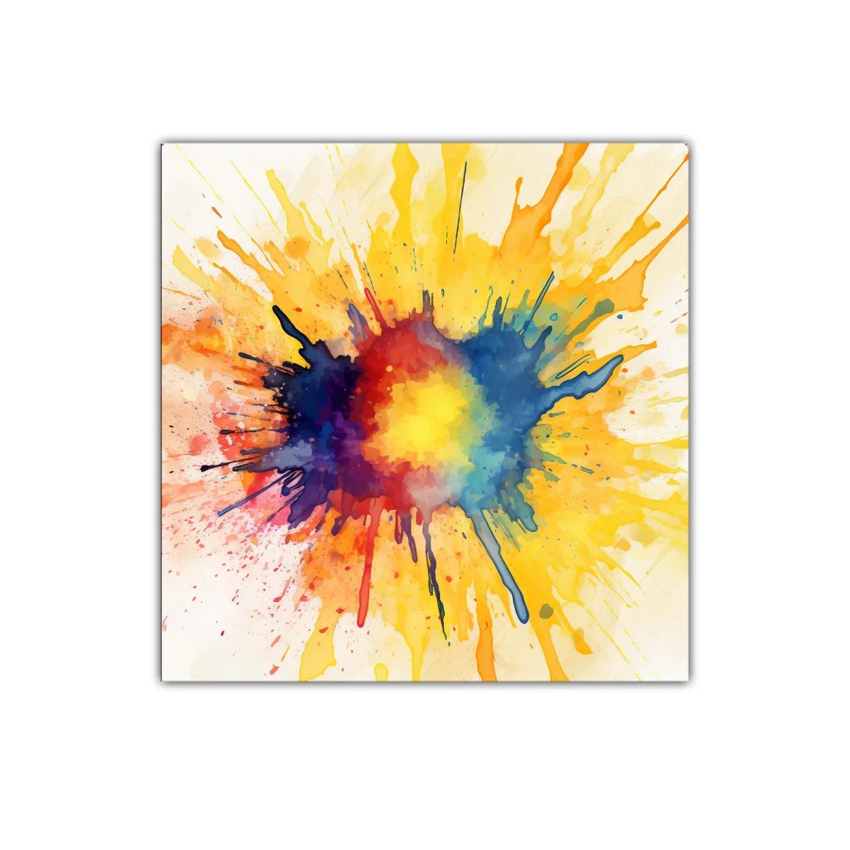 Explosión de colores vibrantes para ambientes energéticos