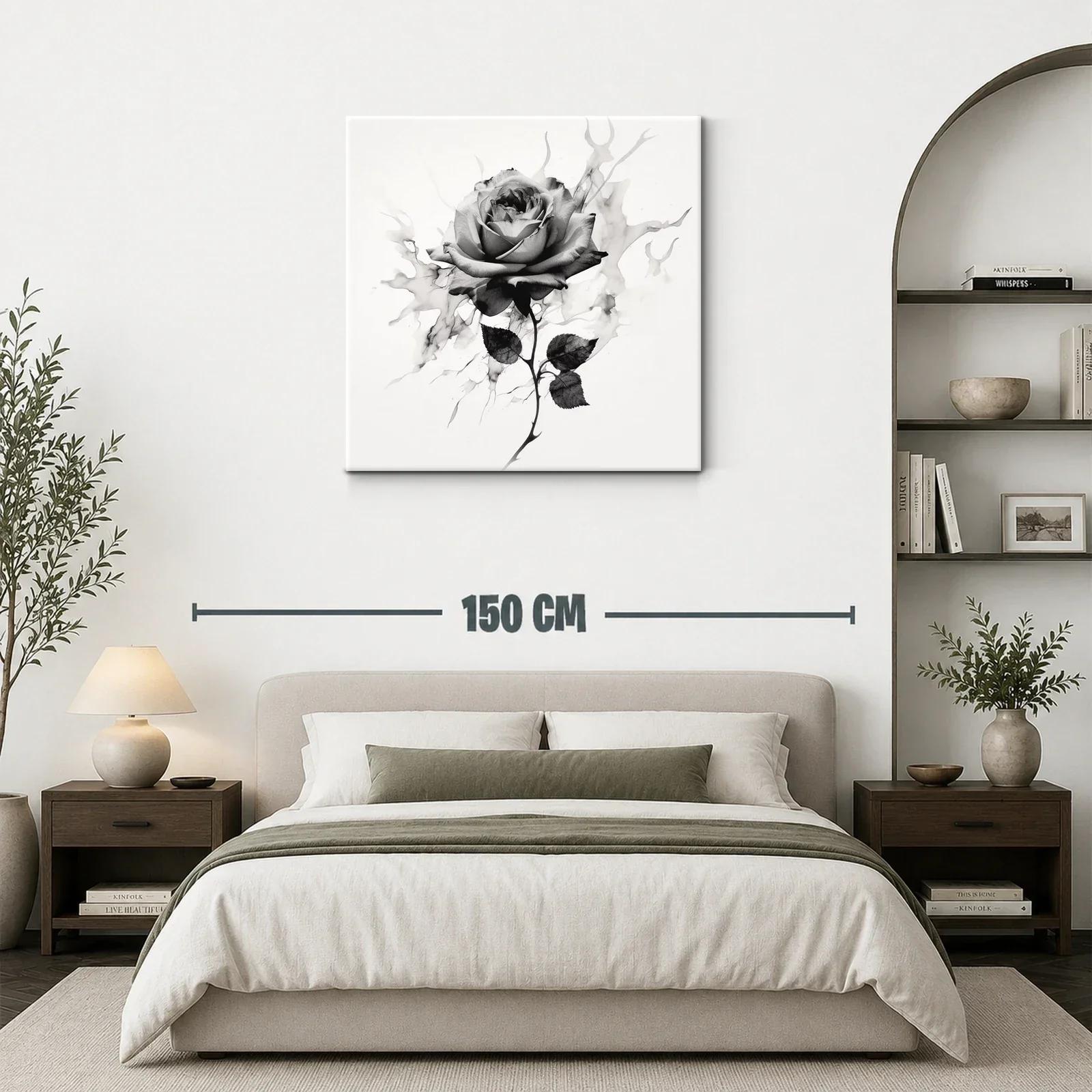 Elegancia atemporal de rosa en monocromo sutil — miniatura 3