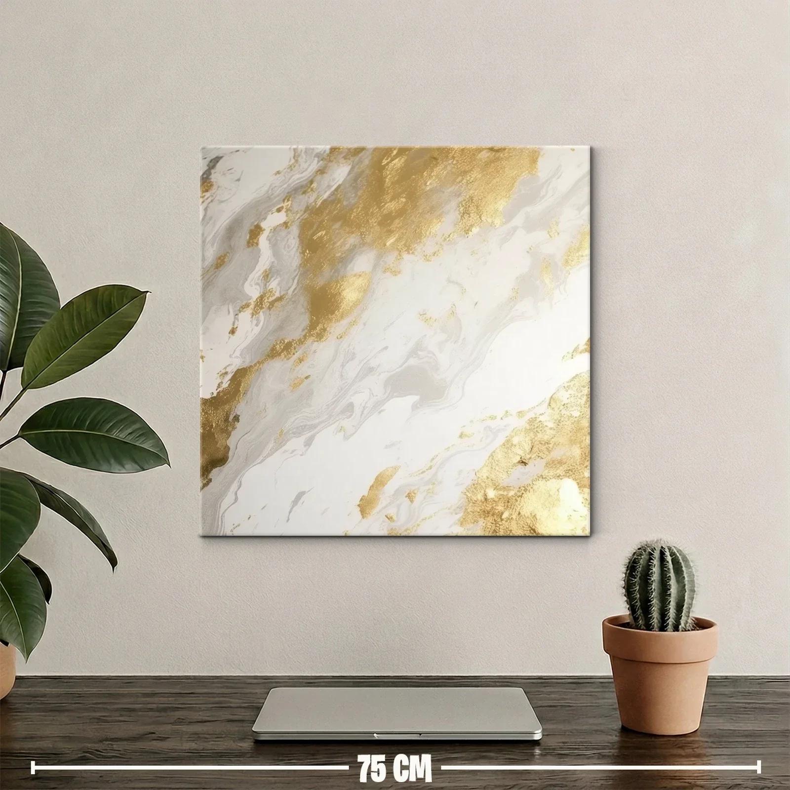 Arte abstracto con detalles en dorado para un estilo sofisticado — miniatura 2