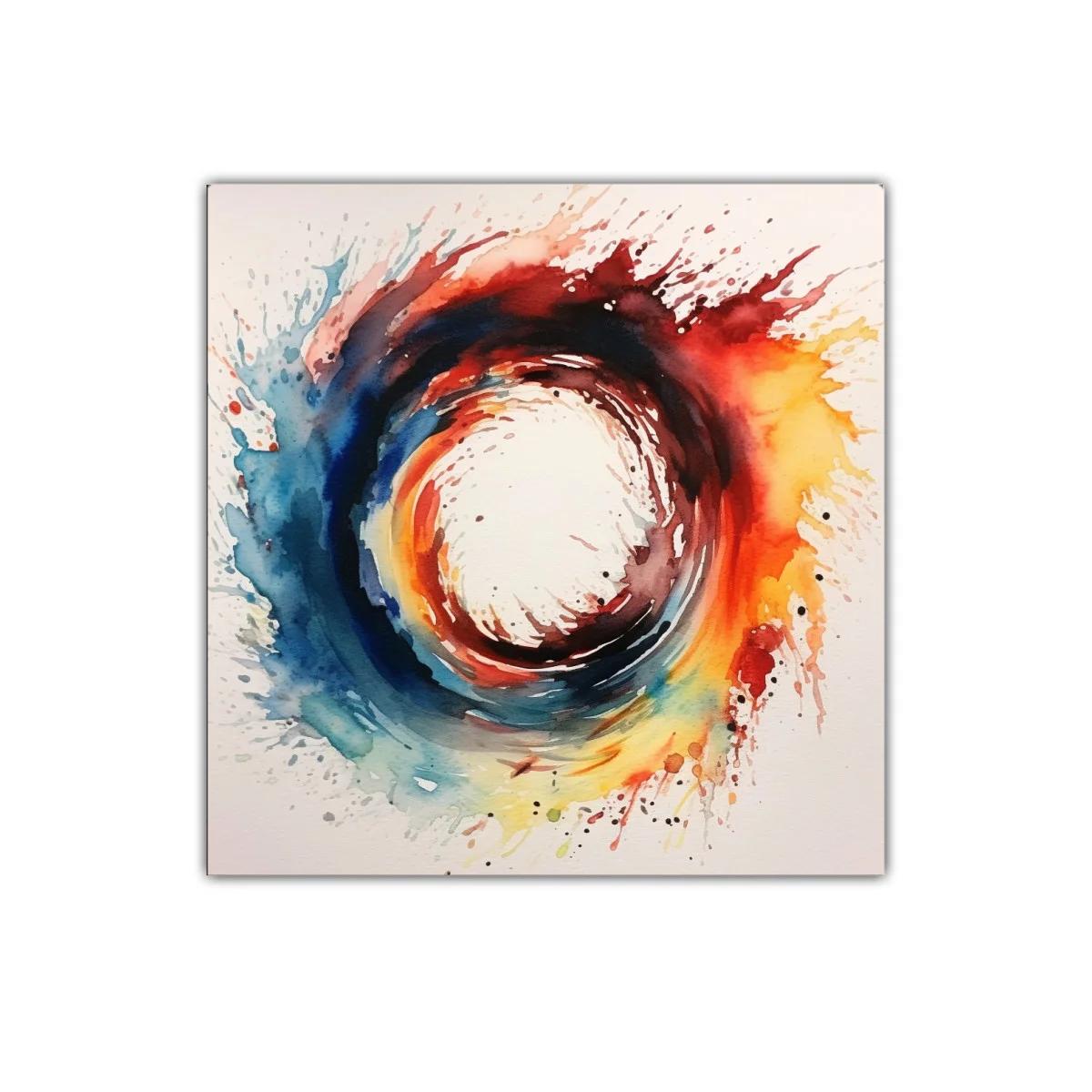 Explosión de color con energía vibrante y dinámica — imagen principal
