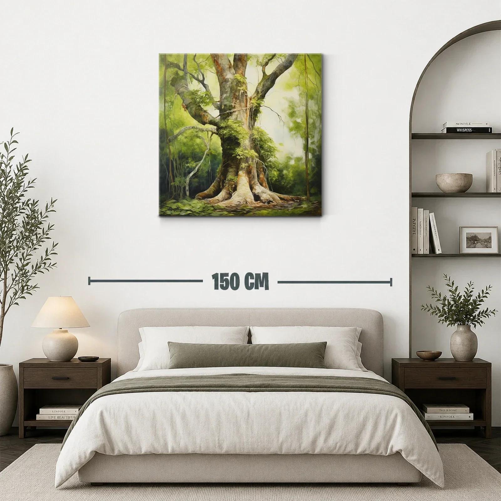 Imponente árbol que simboliza fuerza y conexión natural — miniatura 3