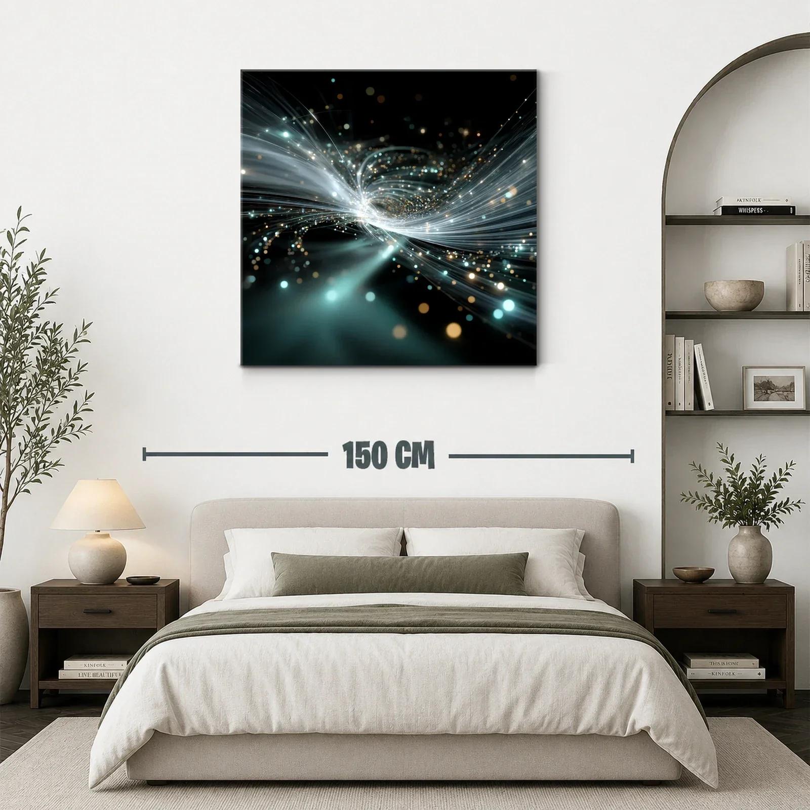 Explosión de Luz y Movimiento en Espacio Cósmico — miniatura 3