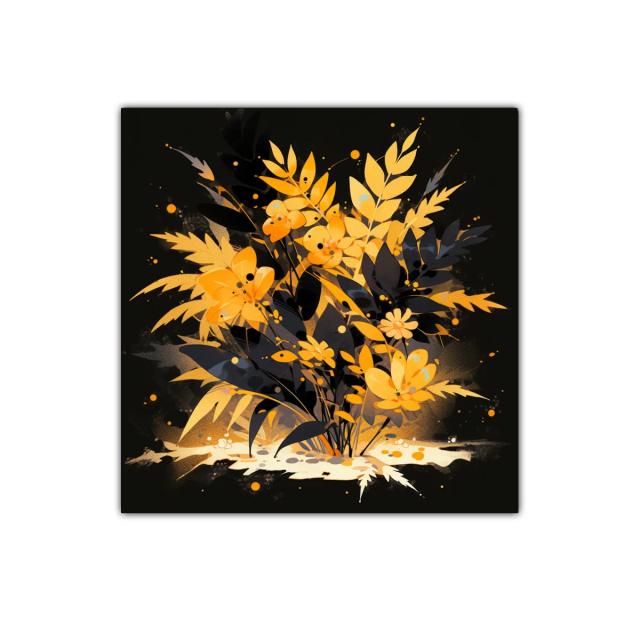 Luminiscencia natural en tonos cálidos y oscuros