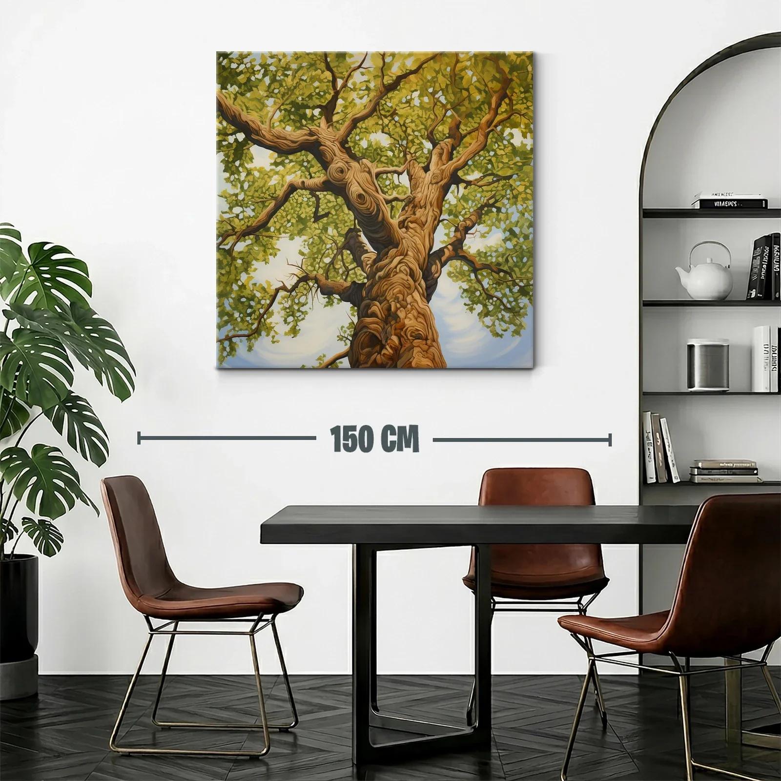 Impresionante perspectiva de árbol con follaje verde — miniatura 2