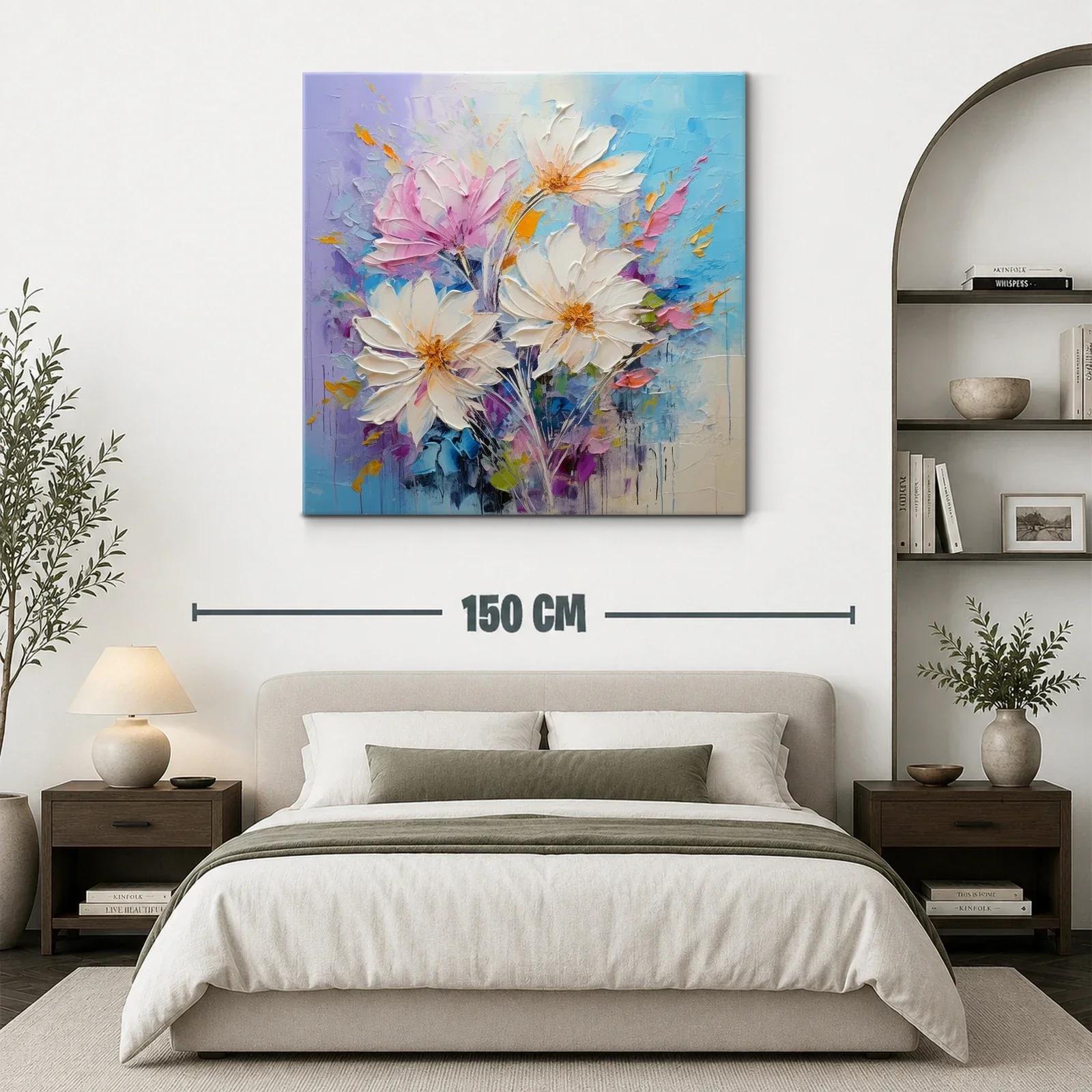 Flores vibrantes con tonos pastel y detalles vibrantes — miniatura 3