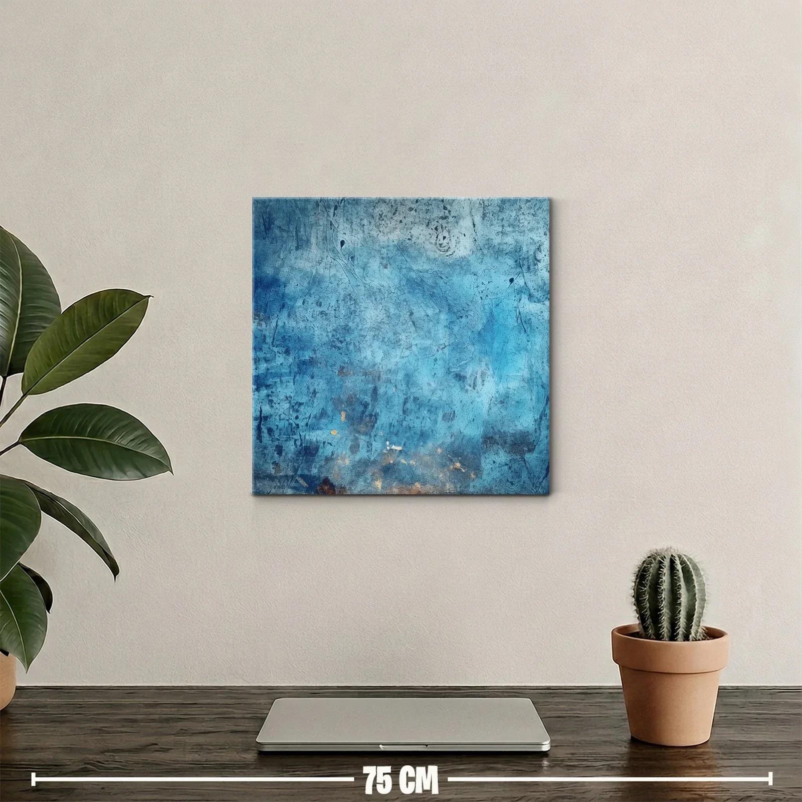 Inspiración abstracta en tonos azules y grises — miniatura 2