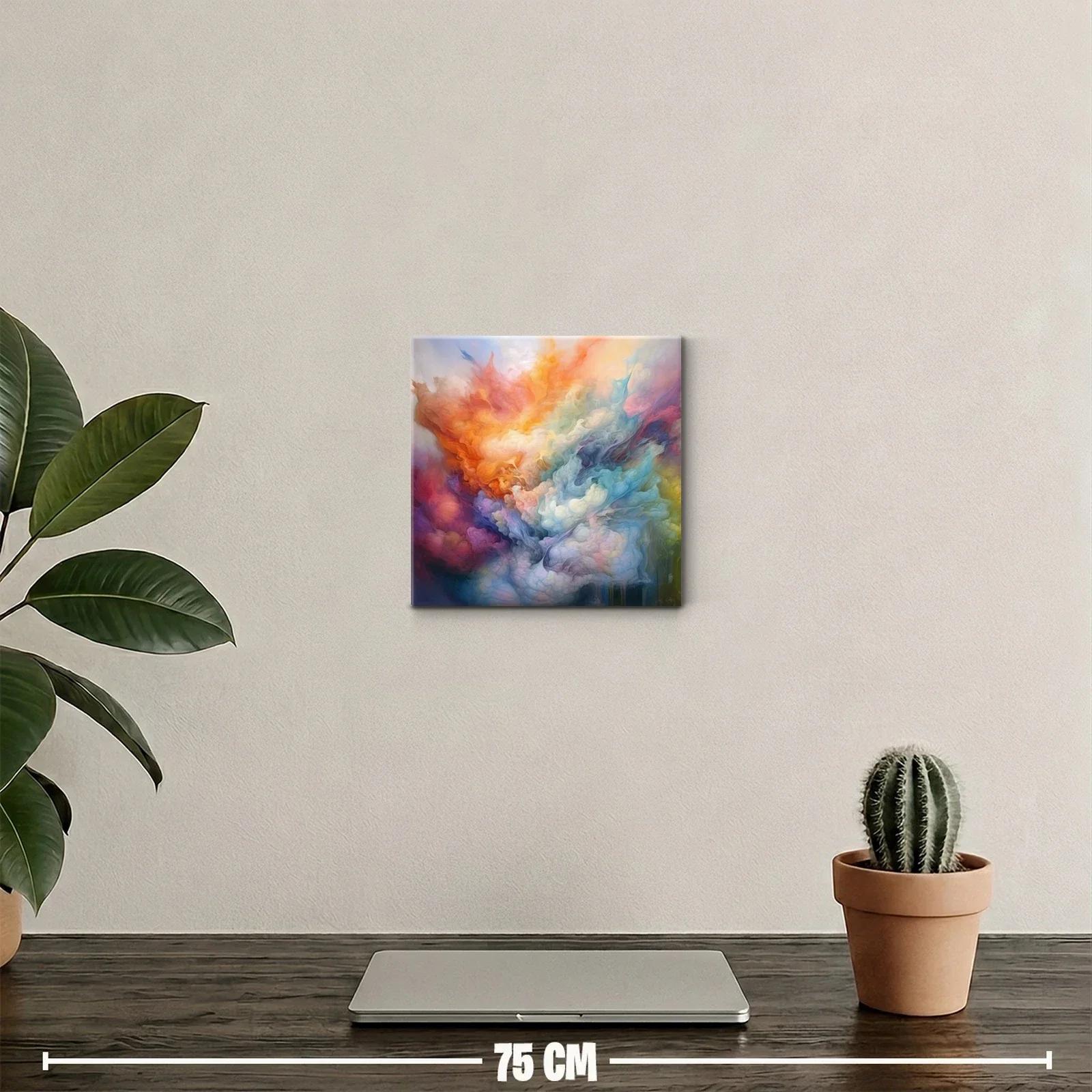 Explosión de color en formas etéreas y vibrantes — miniatura 2