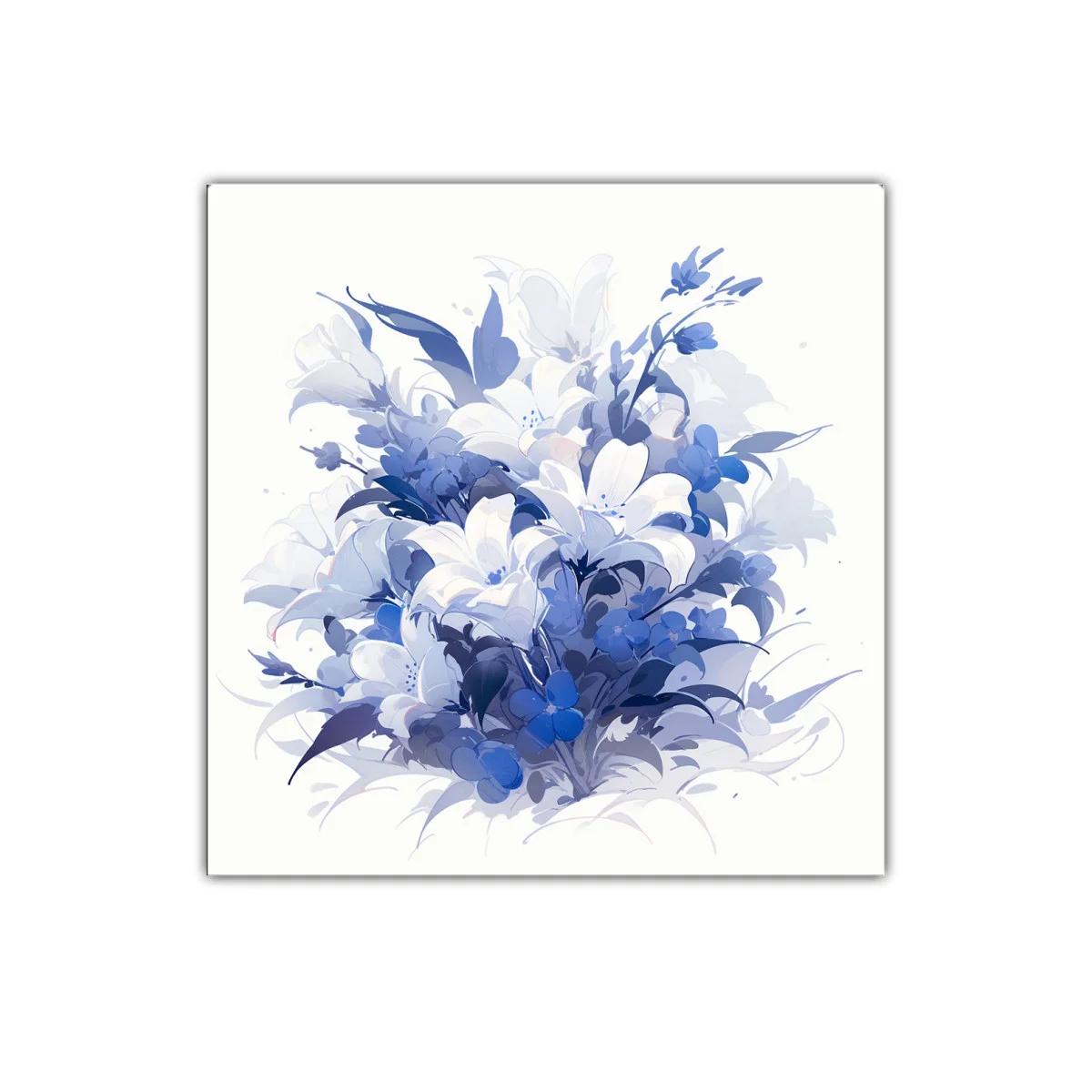 Ramo Azul de Flores Elegantes para Decorar Tu Espacio — imagen principal