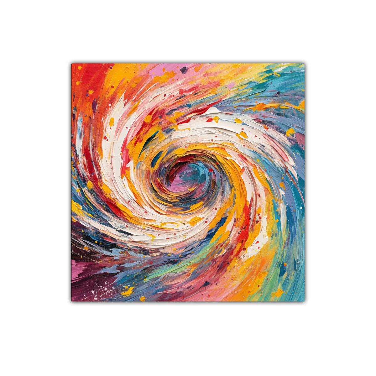 Remolino de colores vibrantes con energía dinámica — imagen principal