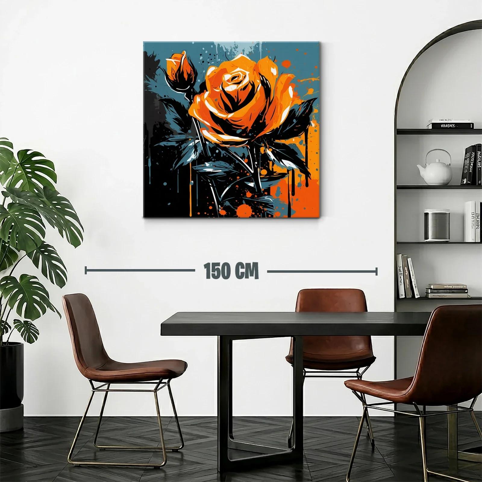 Rosa vibrante en tonos cálidos y contrastes dinámicos — miniatura 2