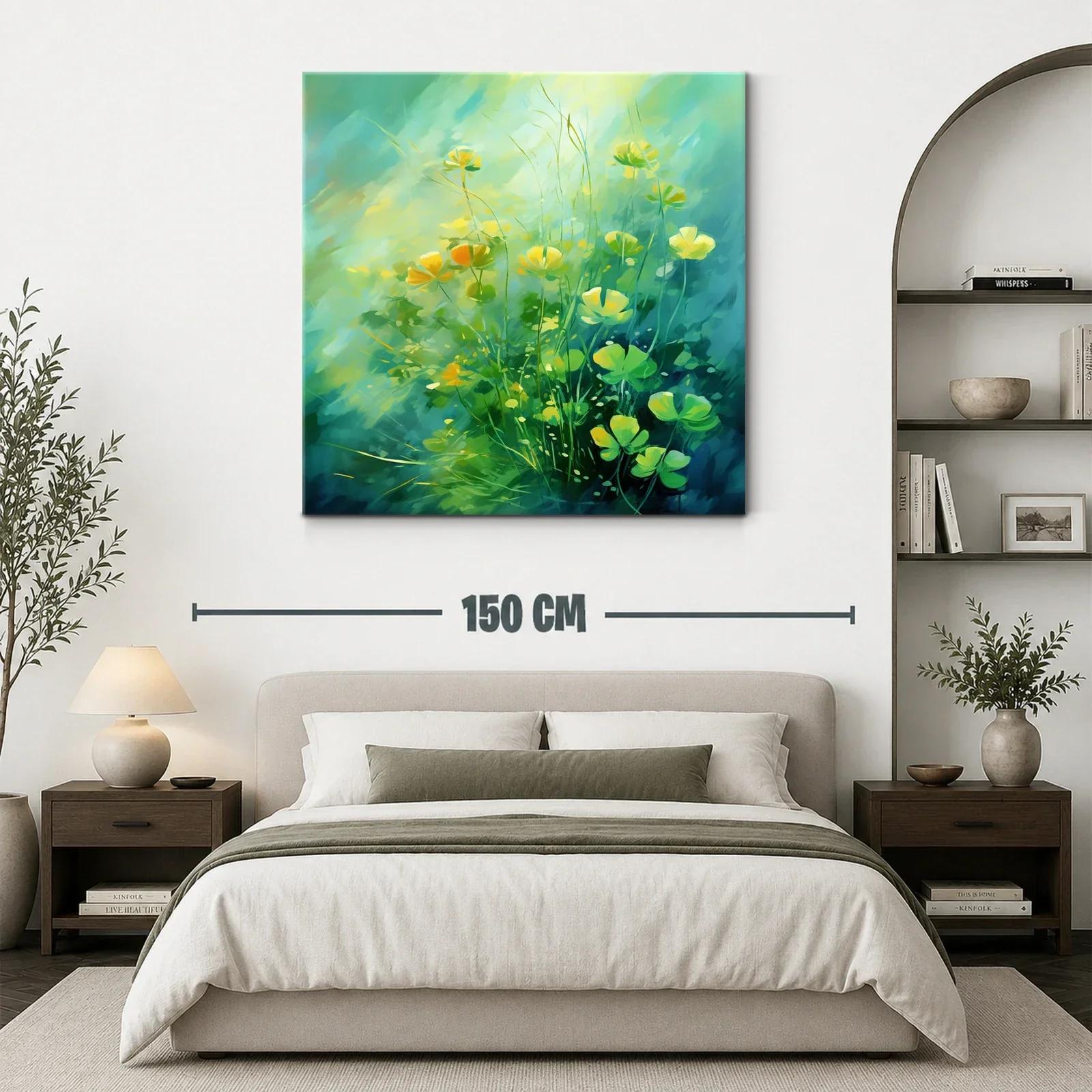 Ramillete de flores amarillas con luz natural vibrant — miniatura 3