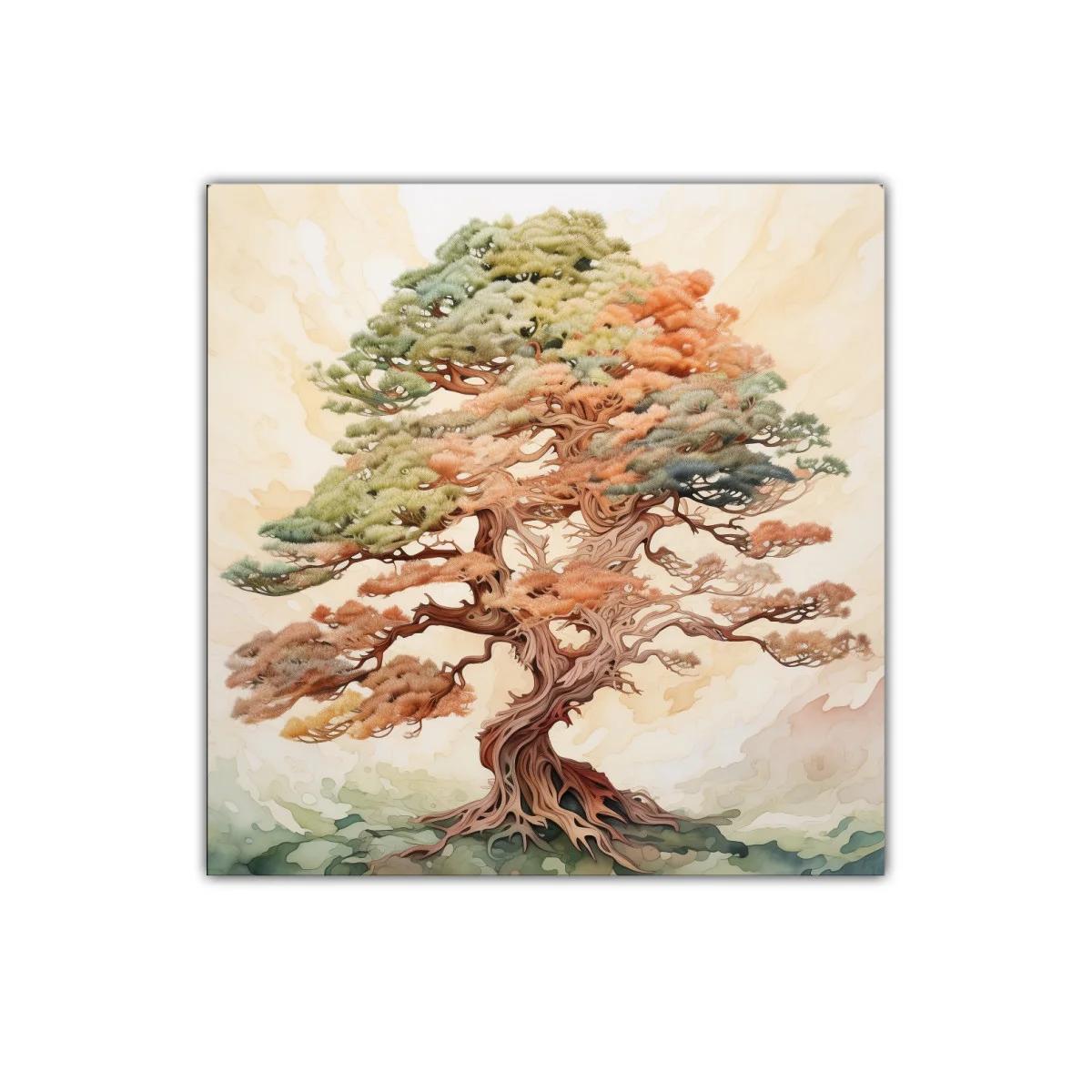 Árbol con tonos suaves para ambiente sereno y natural