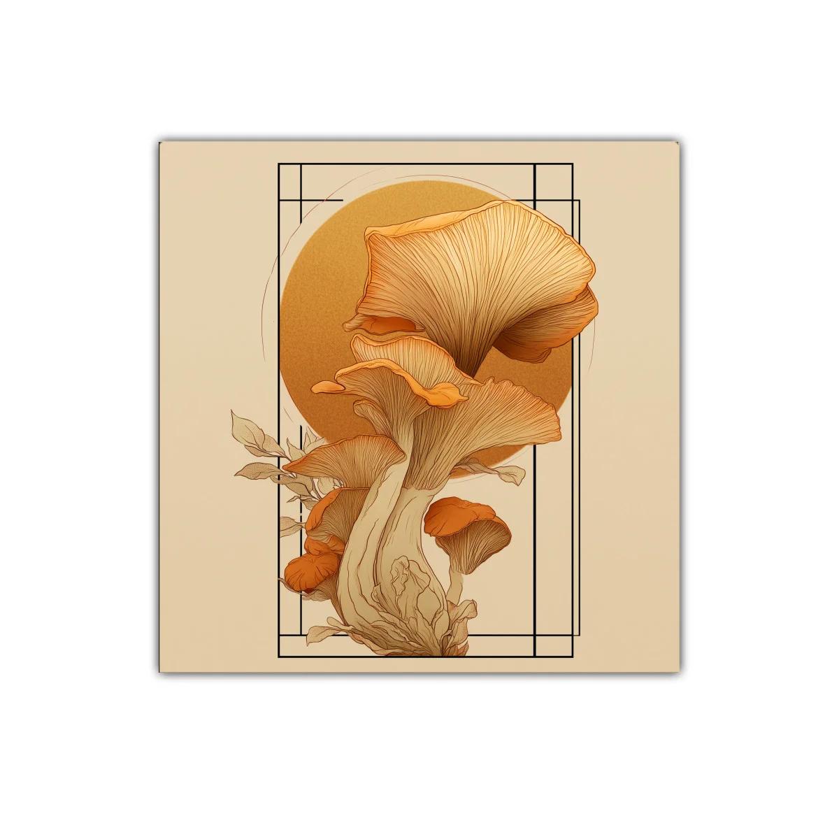Cuadro decorativo setas en tonos cálidos para ambiente natural — imagen principal