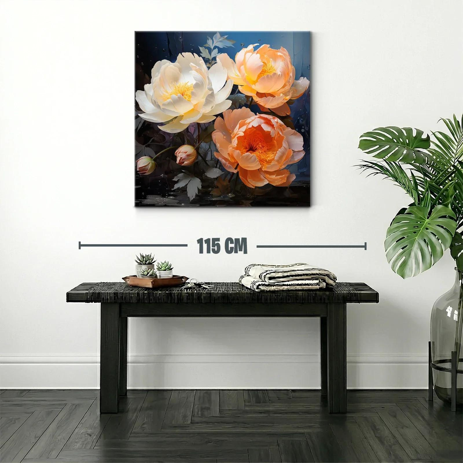 Elegancia floral en tonos cálidos y suaves — miniatura 2