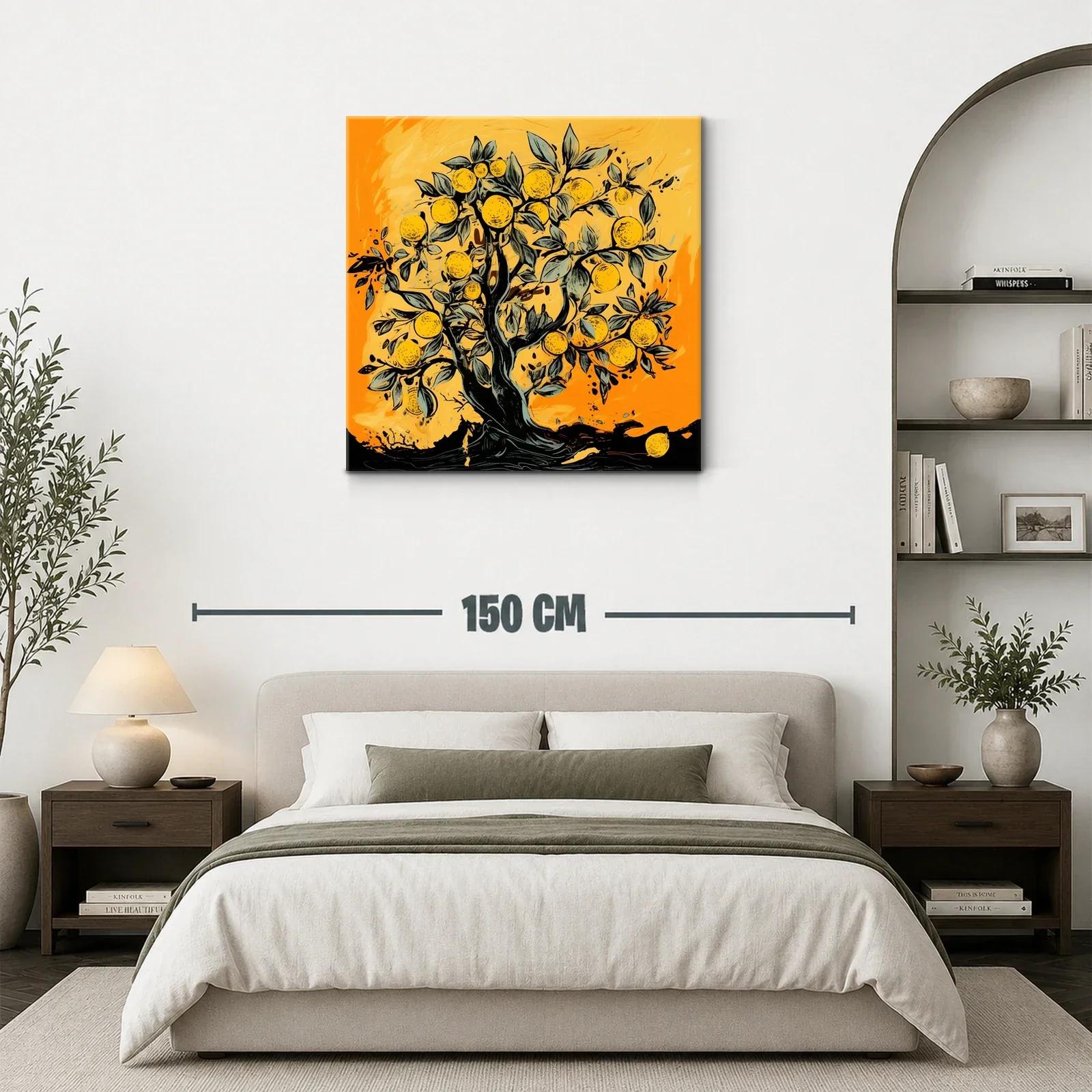 Árbol de naranjas vibrante y lleno de vida — miniatura 3