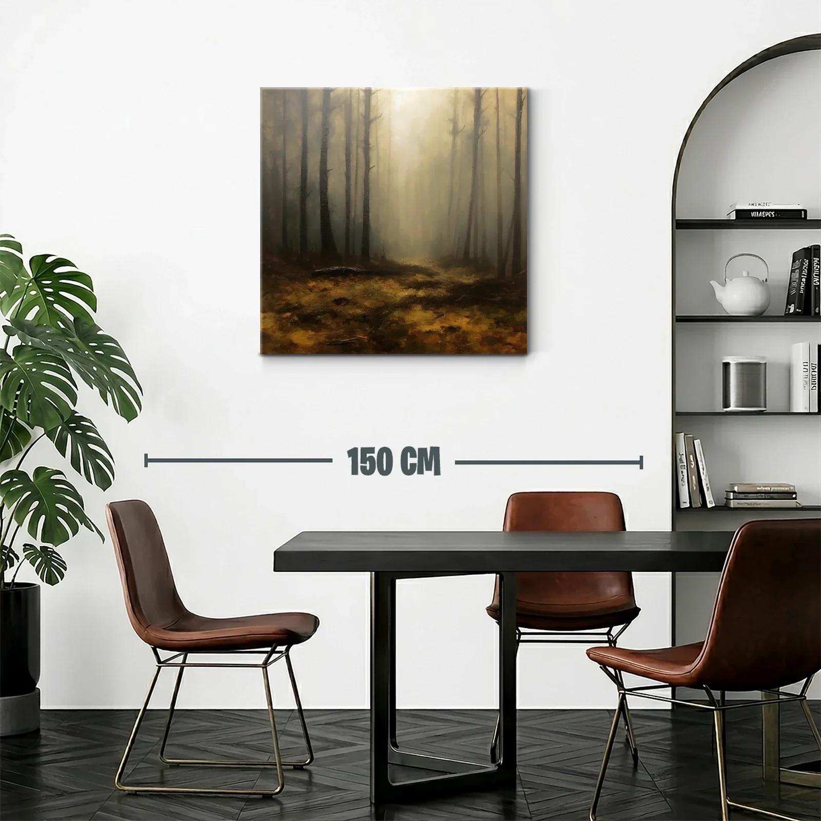 Bosque con luz tenue y atmósfera de misterio — miniatura 2