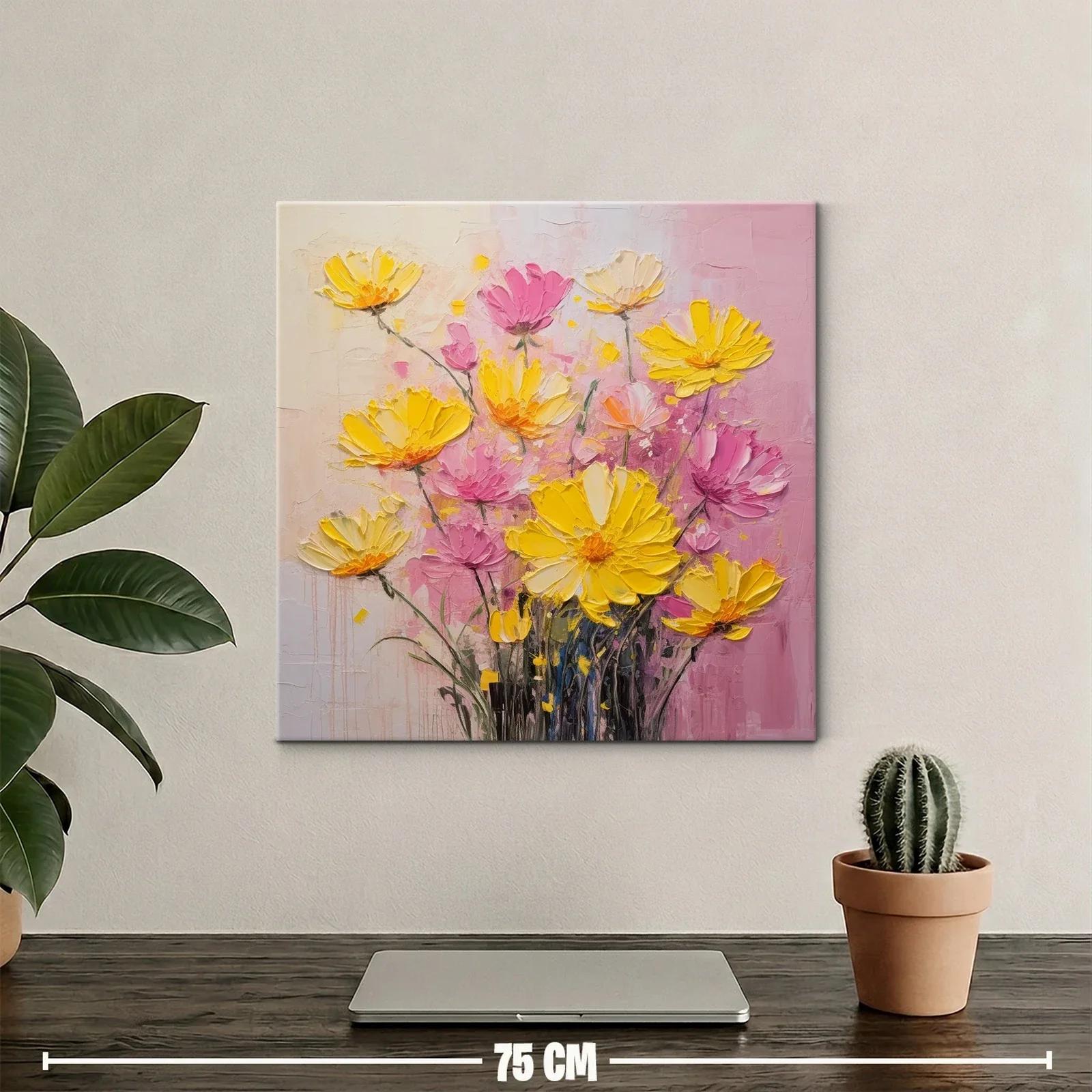 Armonioso ramo floral en tonos suaves y vibrantes — miniatura 2