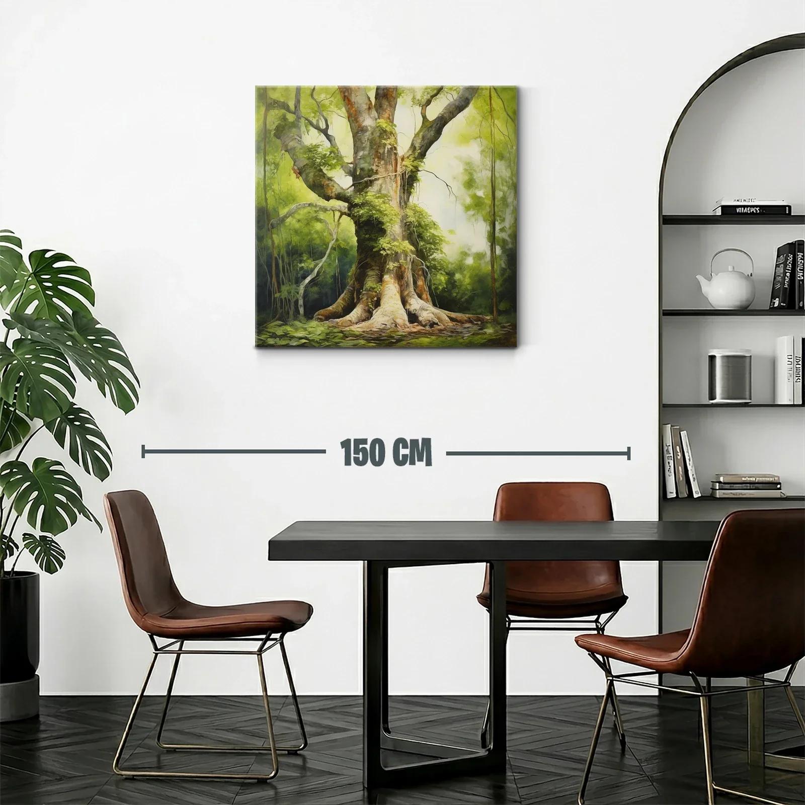 Imponente árbol que simboliza fuerza y conexión natural — miniatura 2