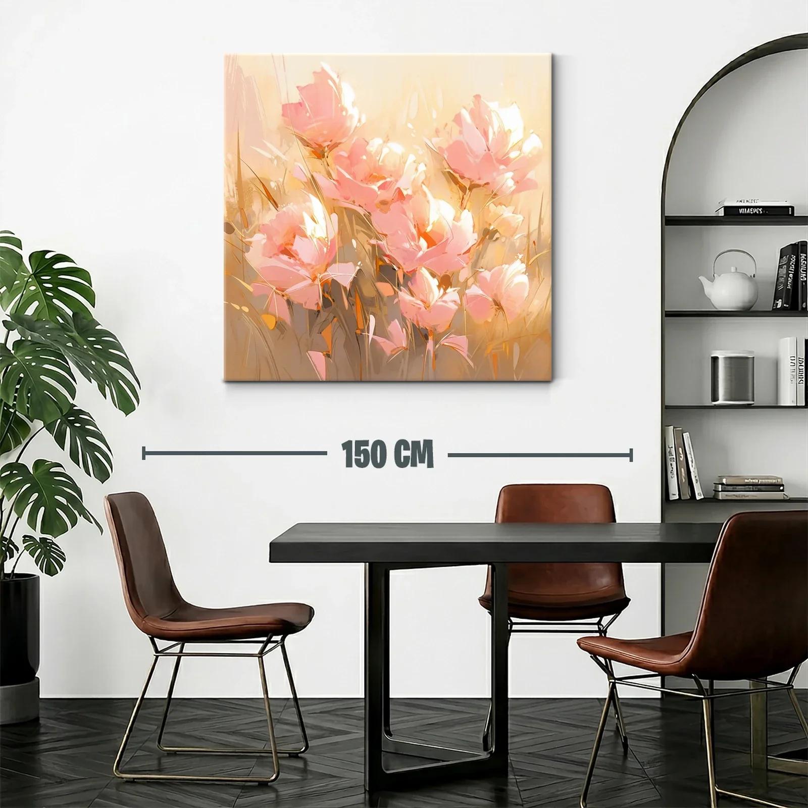 Flores delicadas en tonos pastel para ambiente sereno — miniatura 2