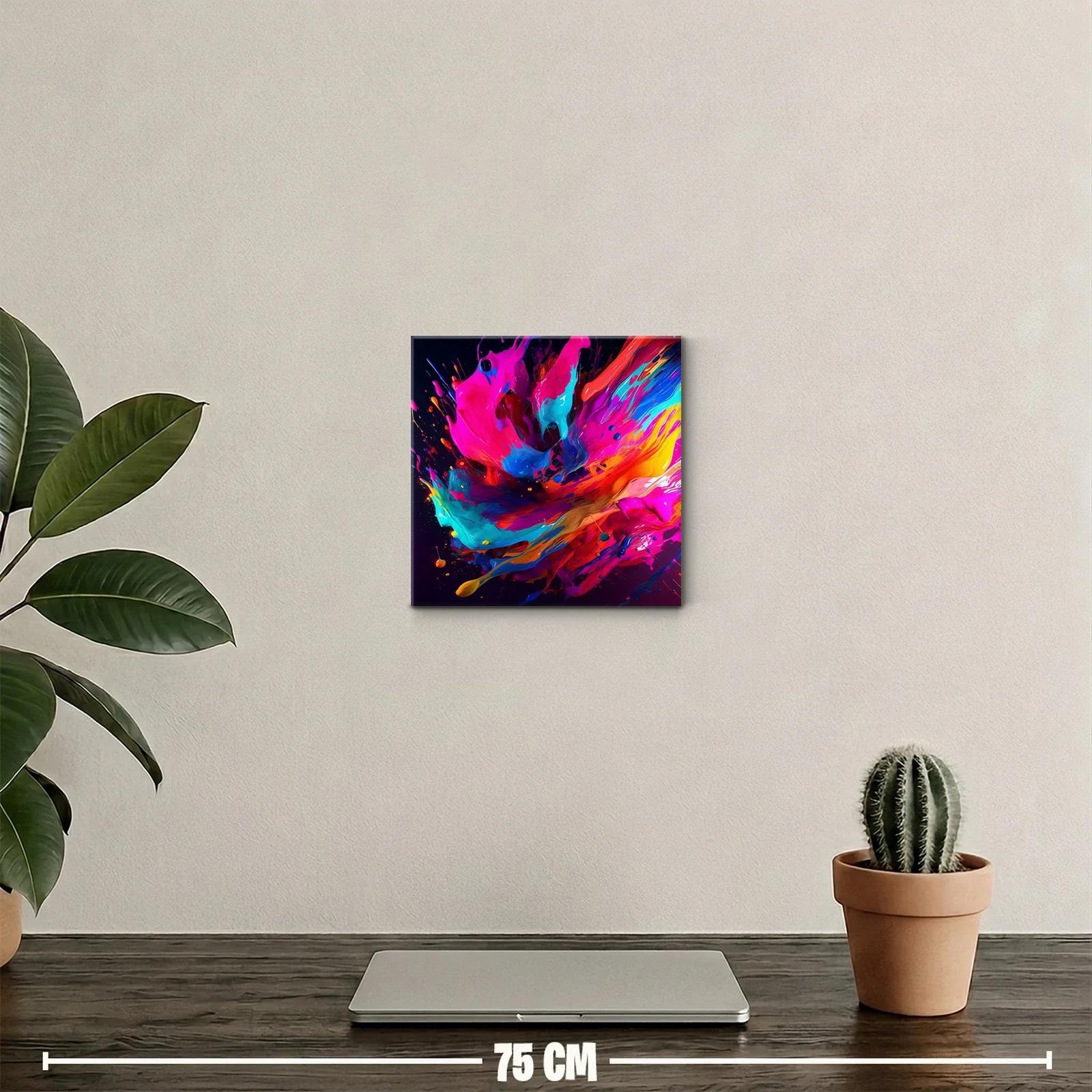 Explosión de colores vibrantes y energía dinámica — miniatura 2