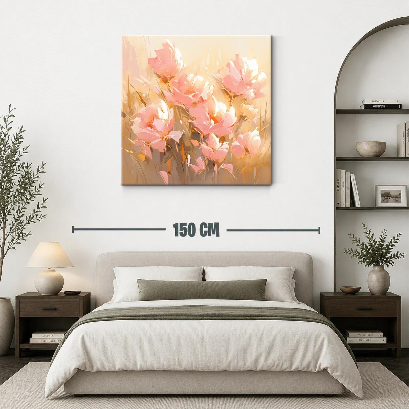 Flores delicadas en tonos pastel para ambiente sereno — miniatura 3