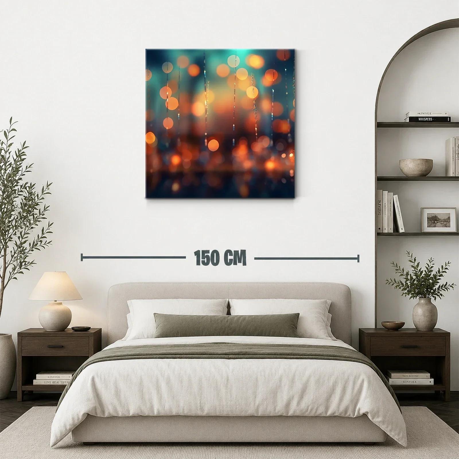 Luces abstractas cálidas para ambiente acogedor y moderno — miniatura 3