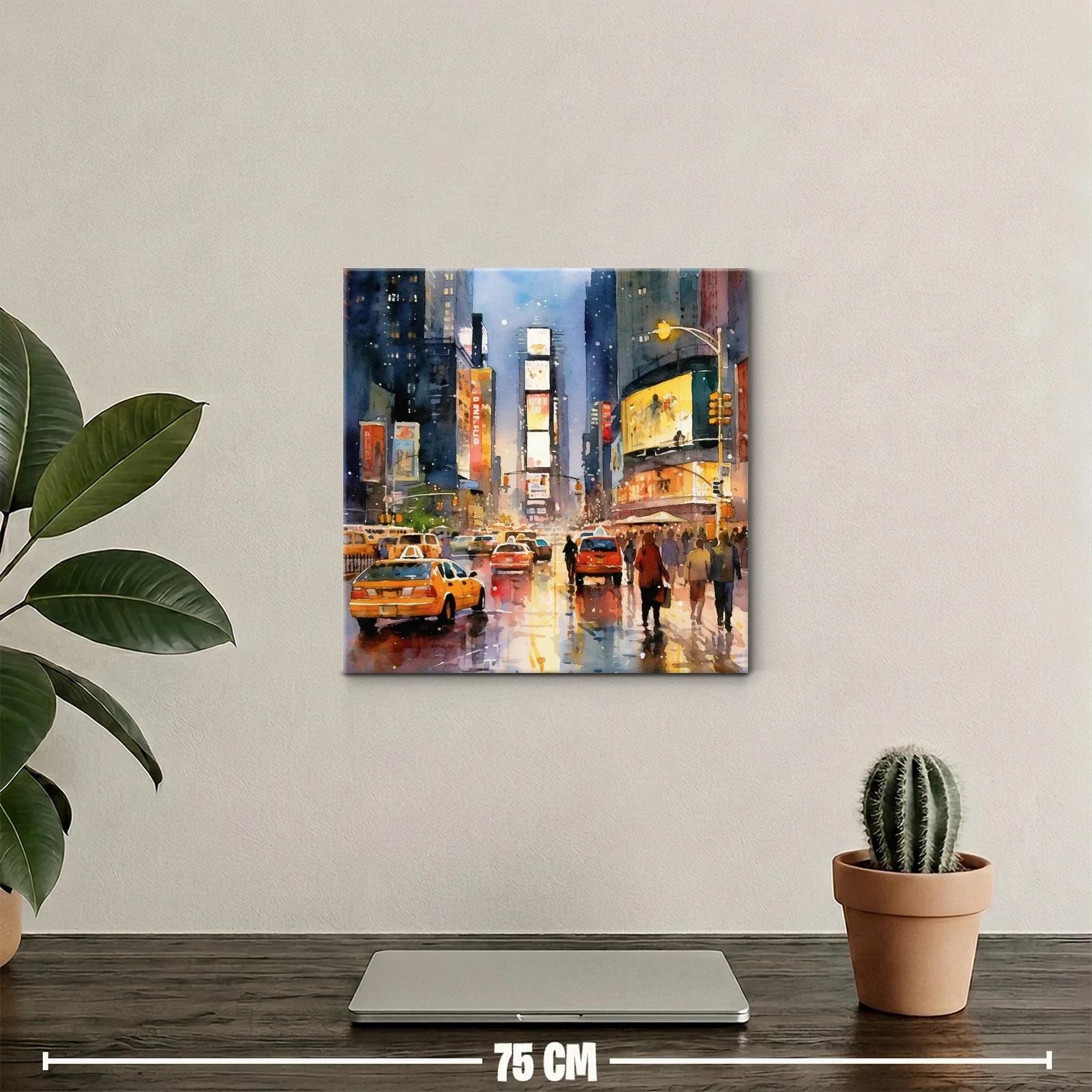 Atardecer en la ciudad con luces y movimiento urbano — miniatura 2