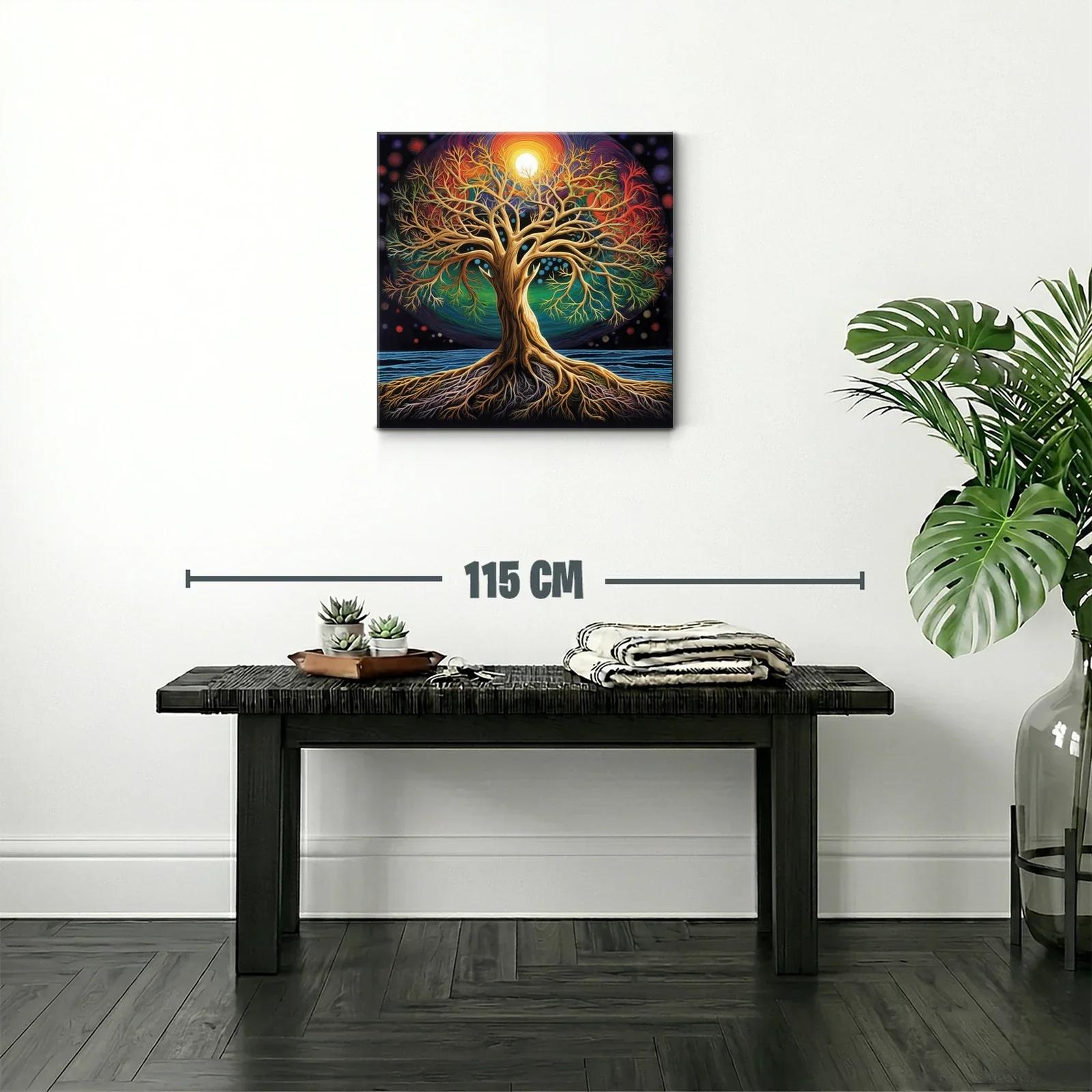 Árbol de la vida con energía vibrante y raíces expansivas — miniatura 2